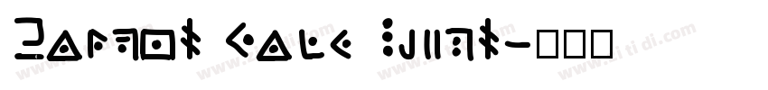Market Sans Light字体转换